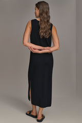 Donna Karan | CASHMERE SLEEVELESS MIDI TANK DRESS