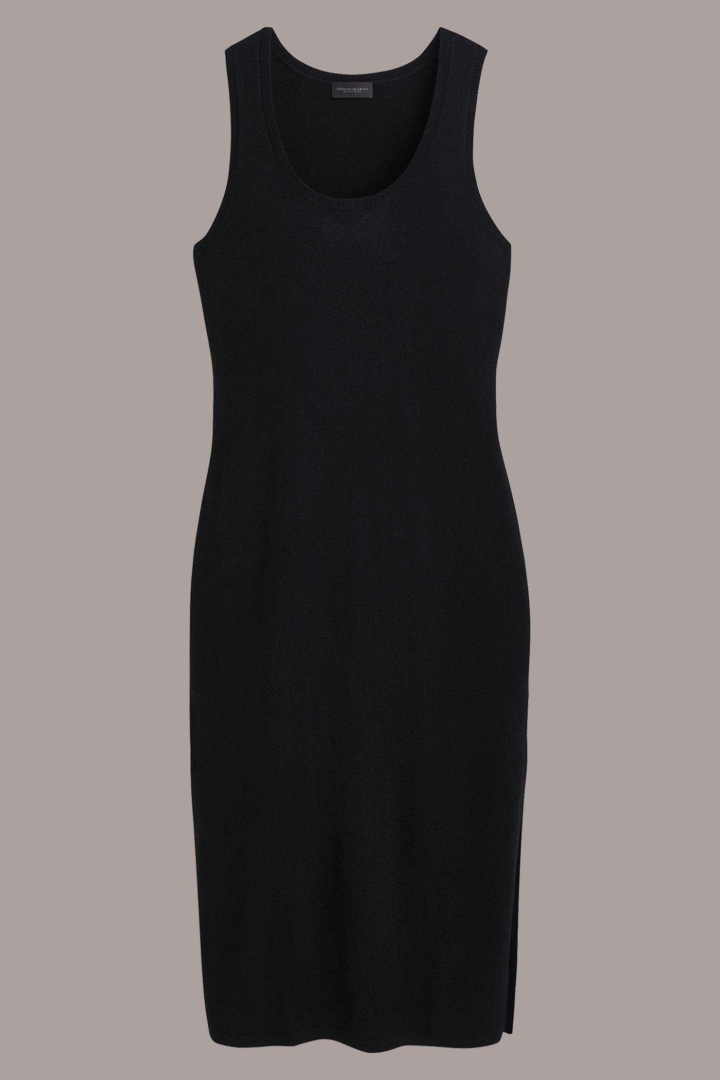 Donna Karan | CASHMERE SLEEVELESS MIDI TANK DRESS