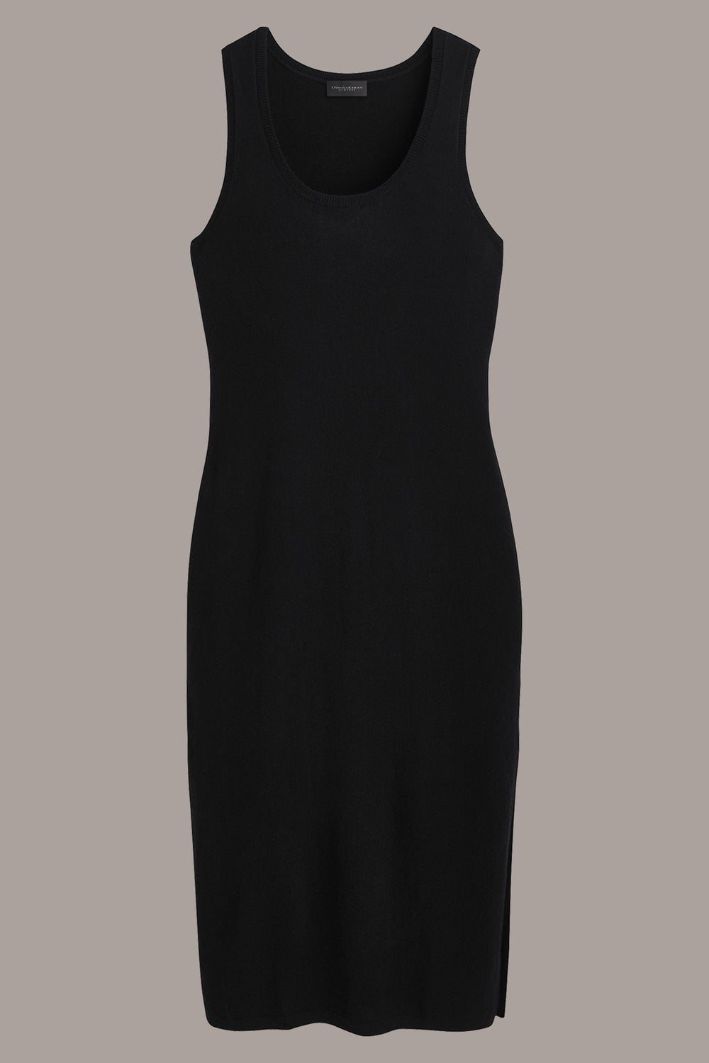Donna Karan | CASHMERE SLEEVELESS MIDI TANK DRESS