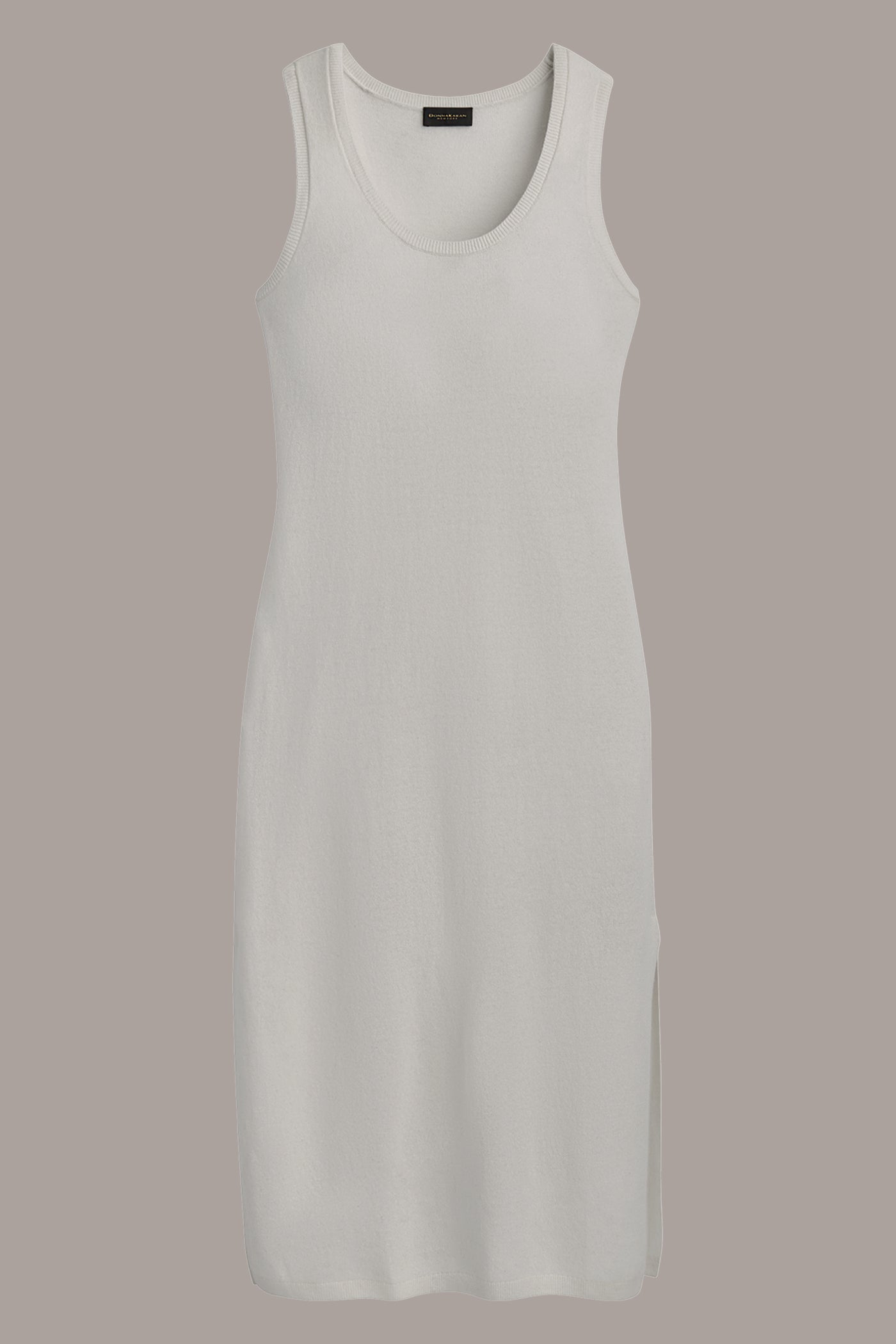 Donna Karan | CASHMERE SLEEVELESS MIDI TANK DRESS