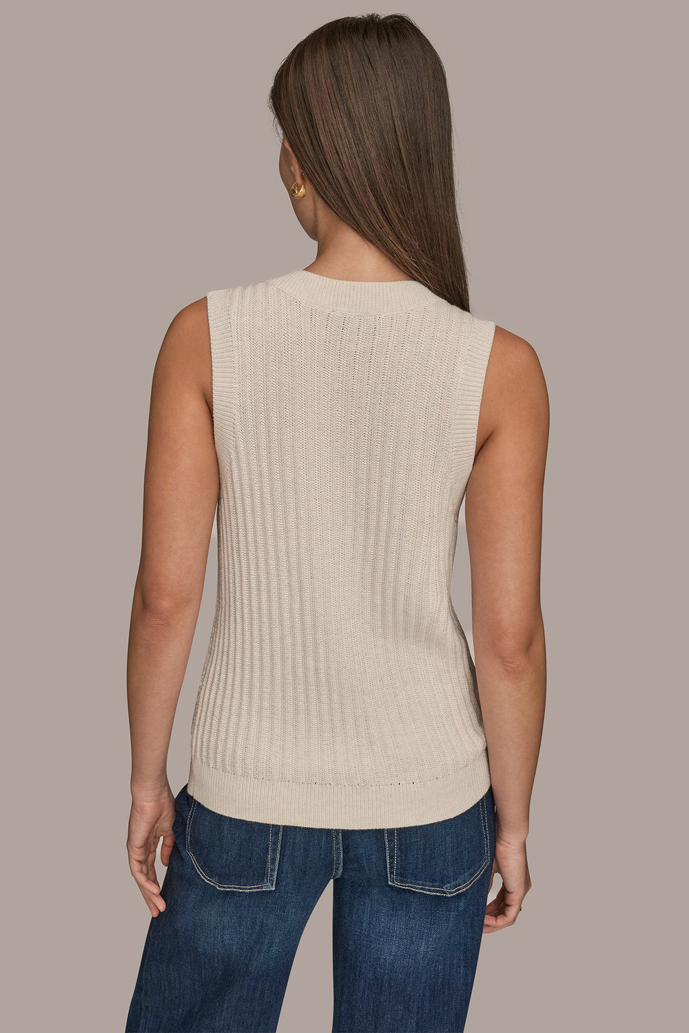 Donna Karan | LOOP STITCH SWEATER VEST