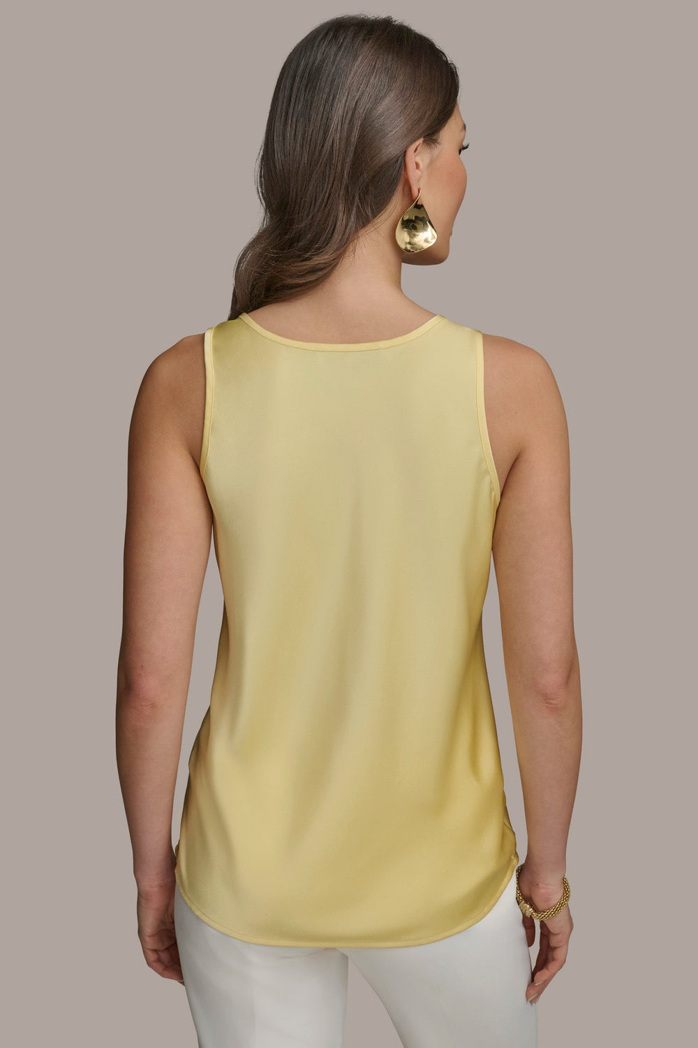 Donna Karan | SOLID SLEEVELESS SHELL