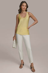 Donna Karan | SOLID SLEEVELESS SHELL