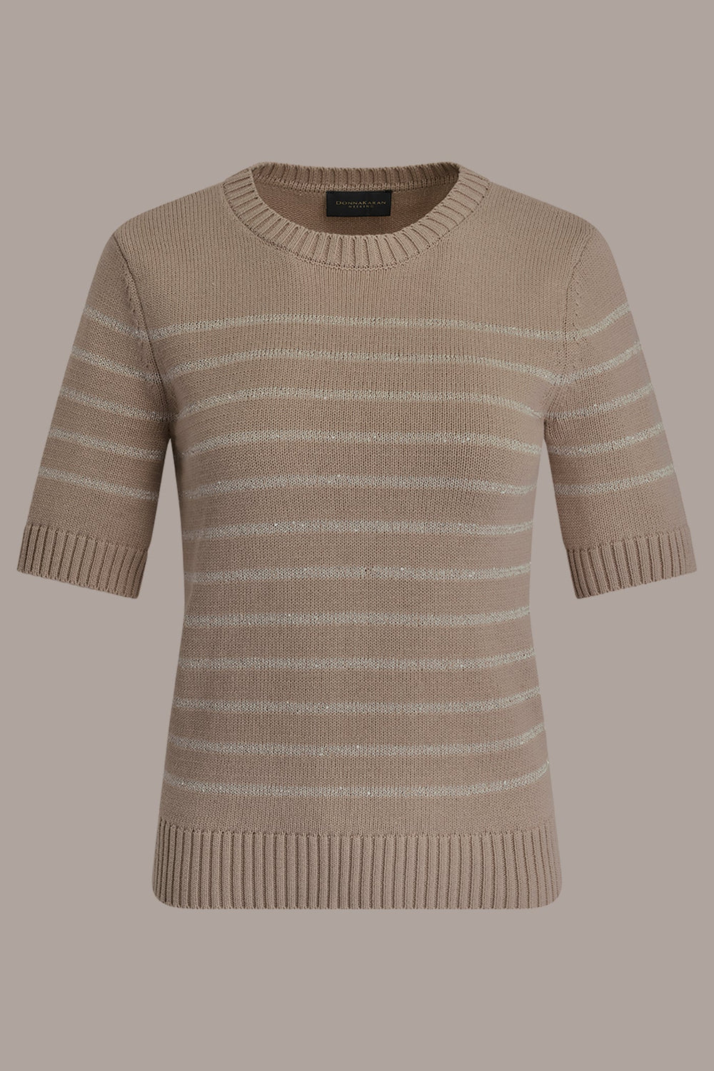 Donna Karan | SEQUIN STRIPE SWEATER