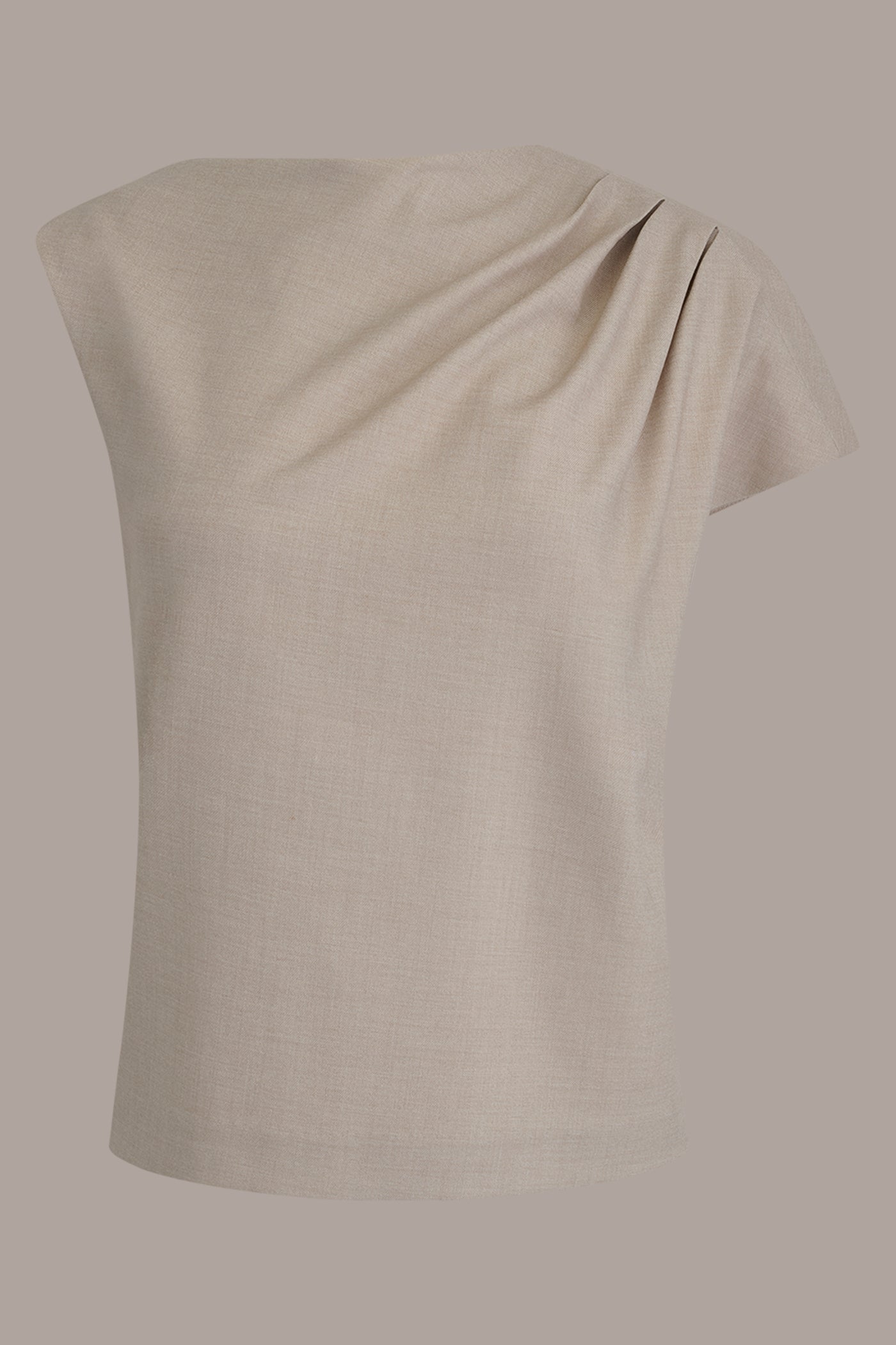 Donna Karan | ASYMMETRIC DRAPE BLOUSE