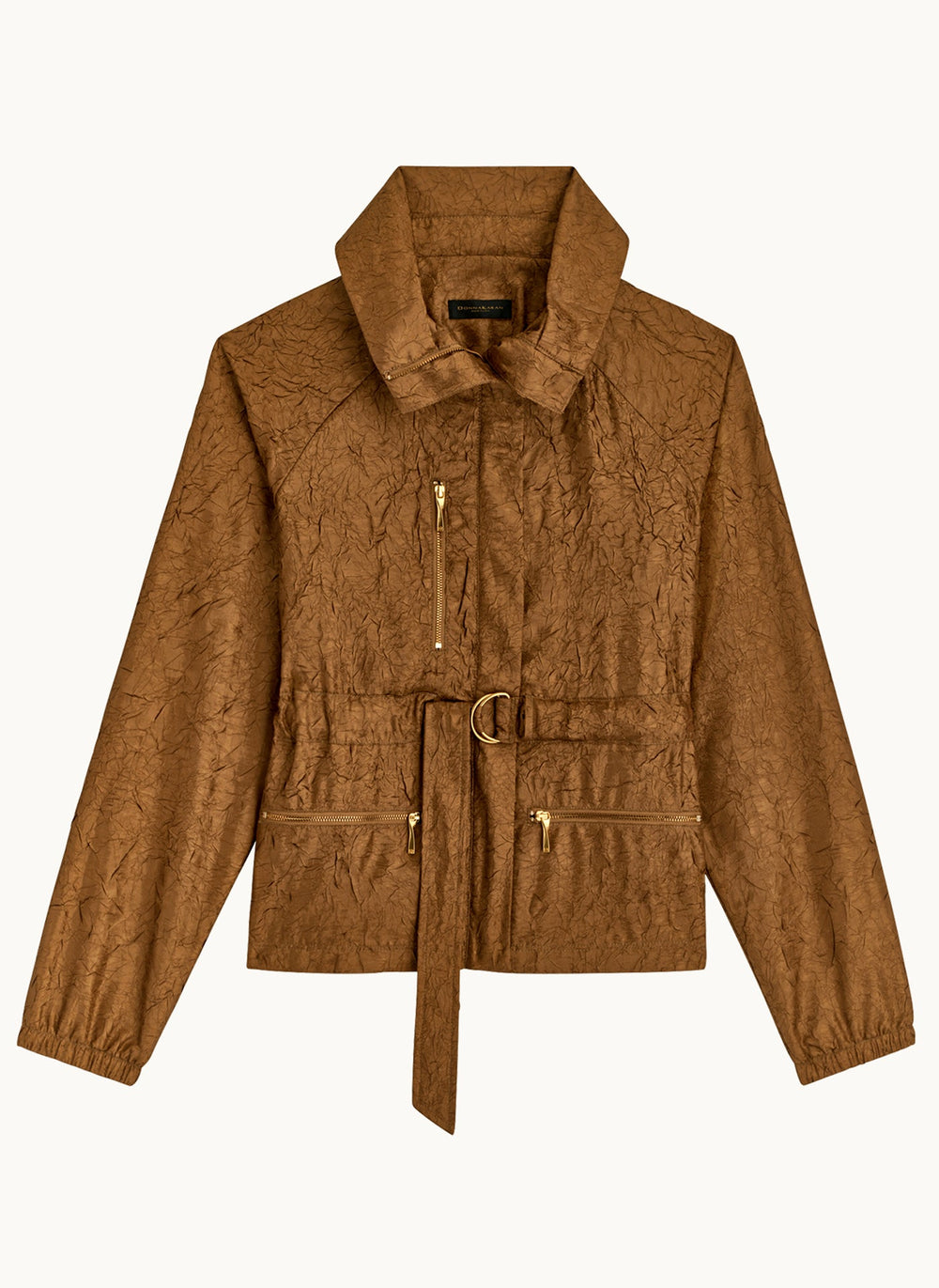 Donna Karan | TEXTURE BELTED WRAP JACKET