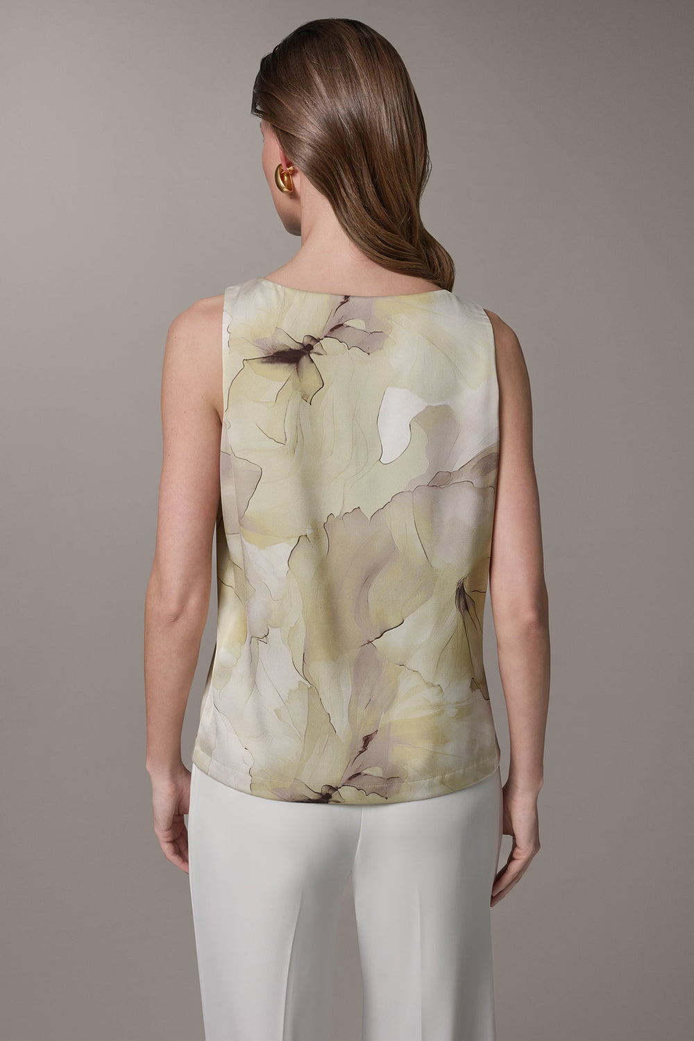 Donna Karan | SLEEVELESS FLORAL CAMI