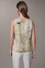 Donna Karan | SLEEVELESS FLORAL CAMI