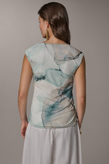 Donna Karan | RUCHED BLOUSE