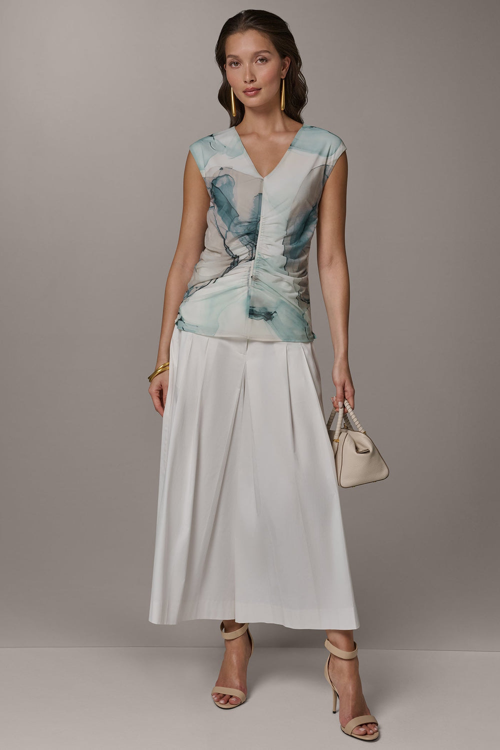 Donna Karan | RUCHED BLOUSE