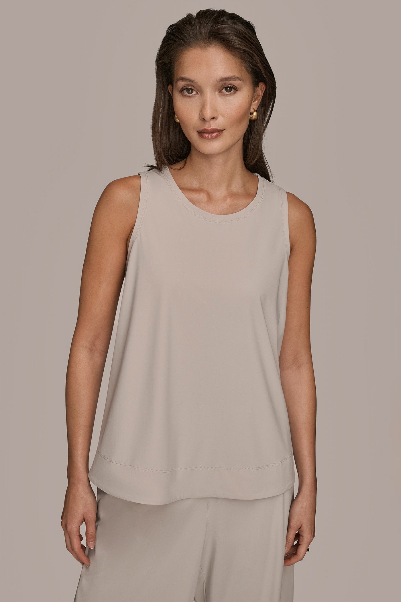 Donna Karan | THE MODERN TRAVEL SLEEVELESS SWING TANK