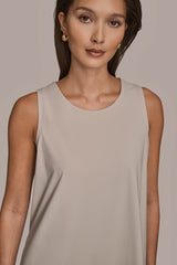 Donna Karan | THE MODERN TRAVEL SLEEVELESS SWING TANK