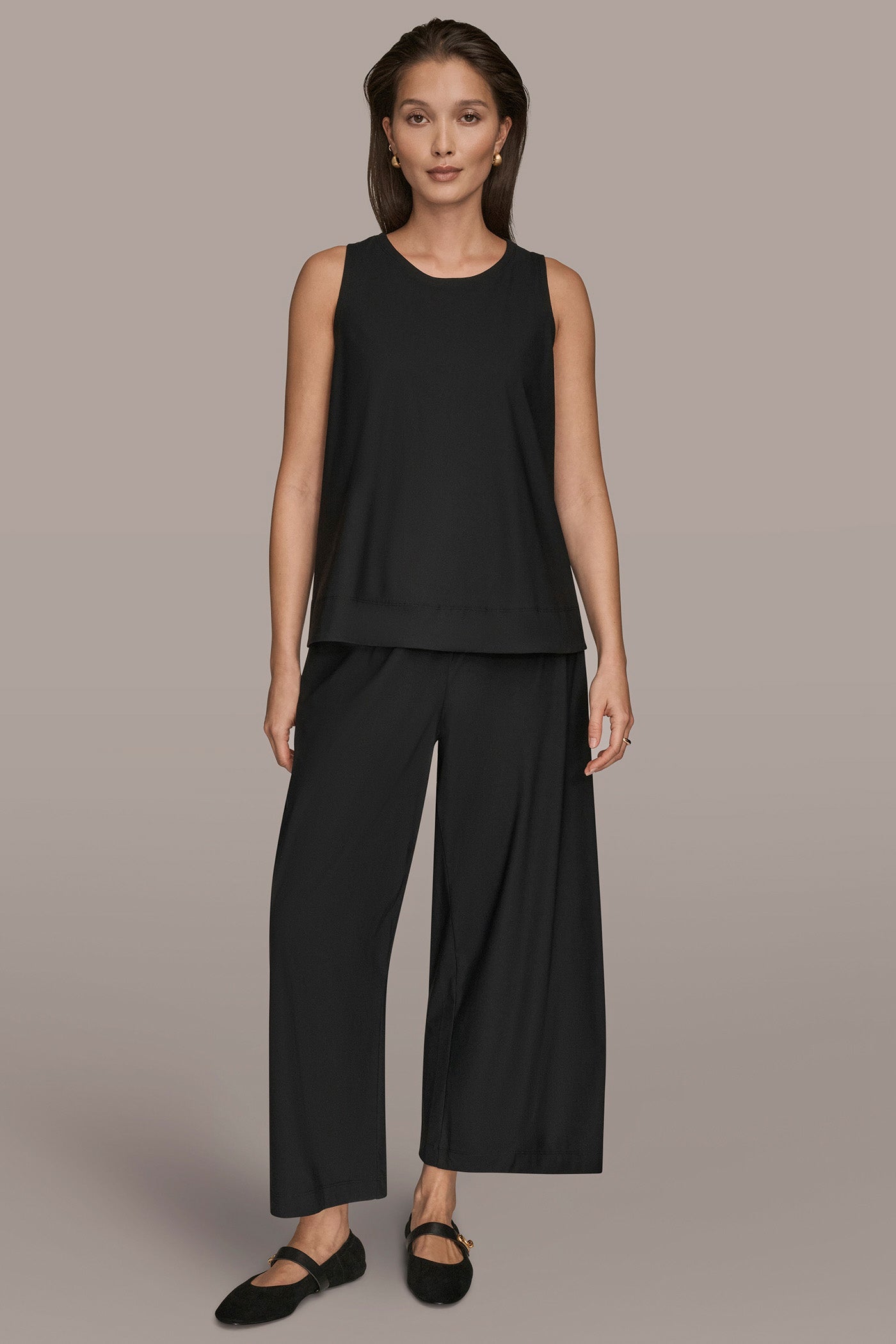 Donna Karan | THE MODERN TRAVEL SLEEVELESS SWING TANK
