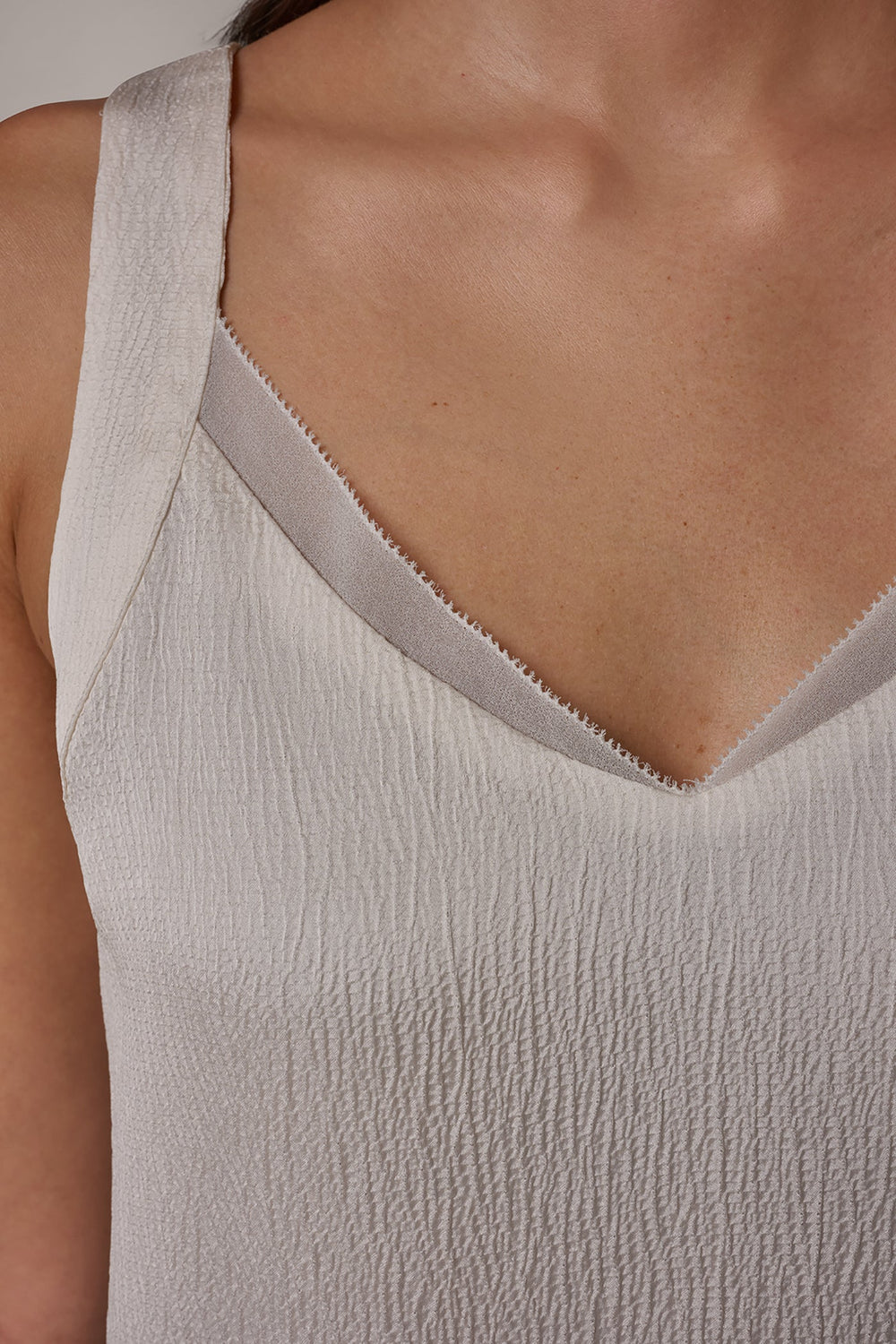 Donna Karan | CHIFFON TRIM SHELL