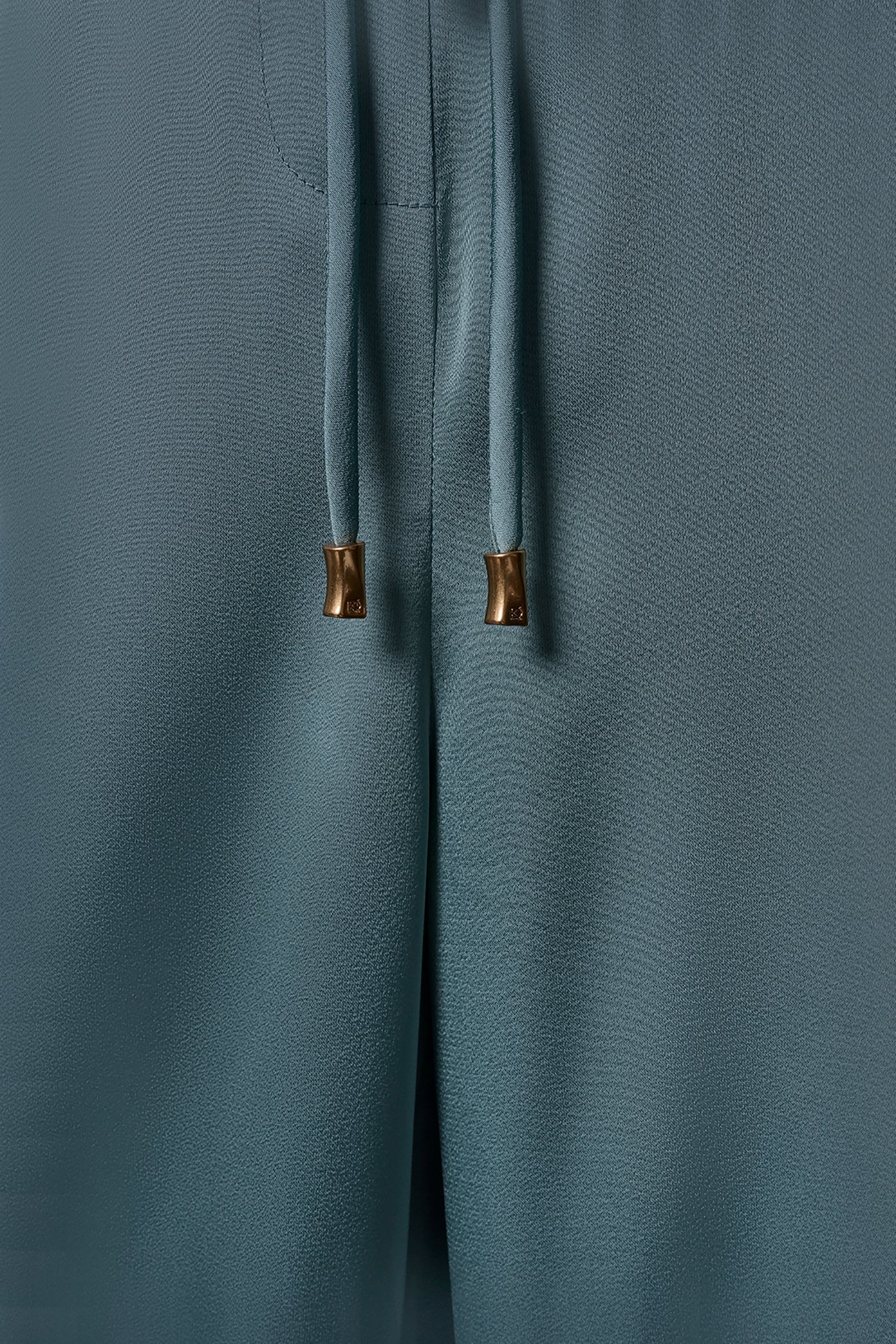 Donna Karan | SATIN HIGH-RISE WIDE-LEG PANT