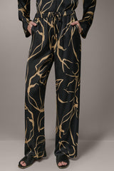 Donna Karan | EXTRA HIGH-RISE WIDE-LEG PULL-ON PANT