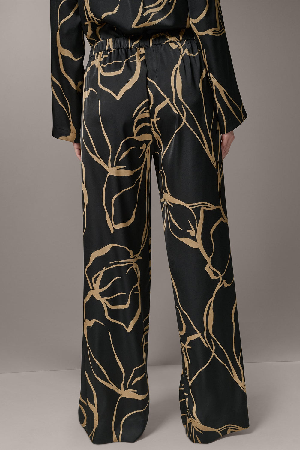 Donna Karan | EXTRA HIGH-RISE WIDE-LEG PULL-ON PANT