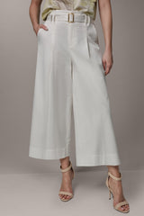 Donna Karan | CROPPED EXTRA HIGH-RISE WIDE-LEG PANT