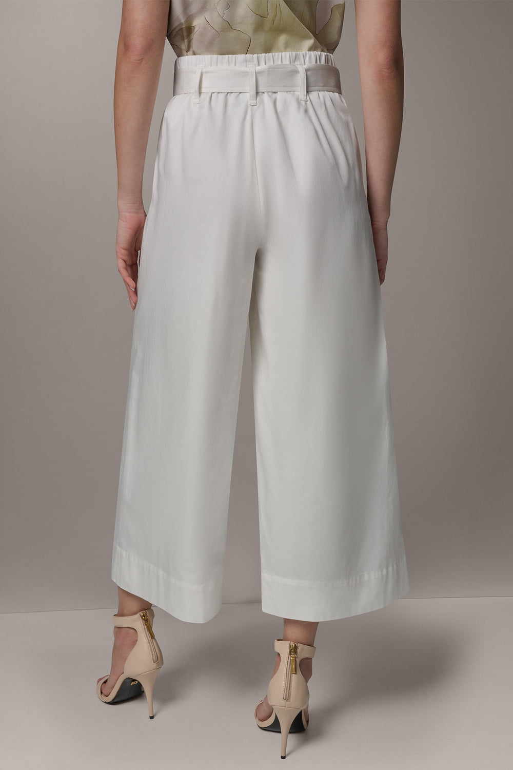 Donna Karan | CROPPED EXTRA HIGH-RISE WIDE-LEG PANT