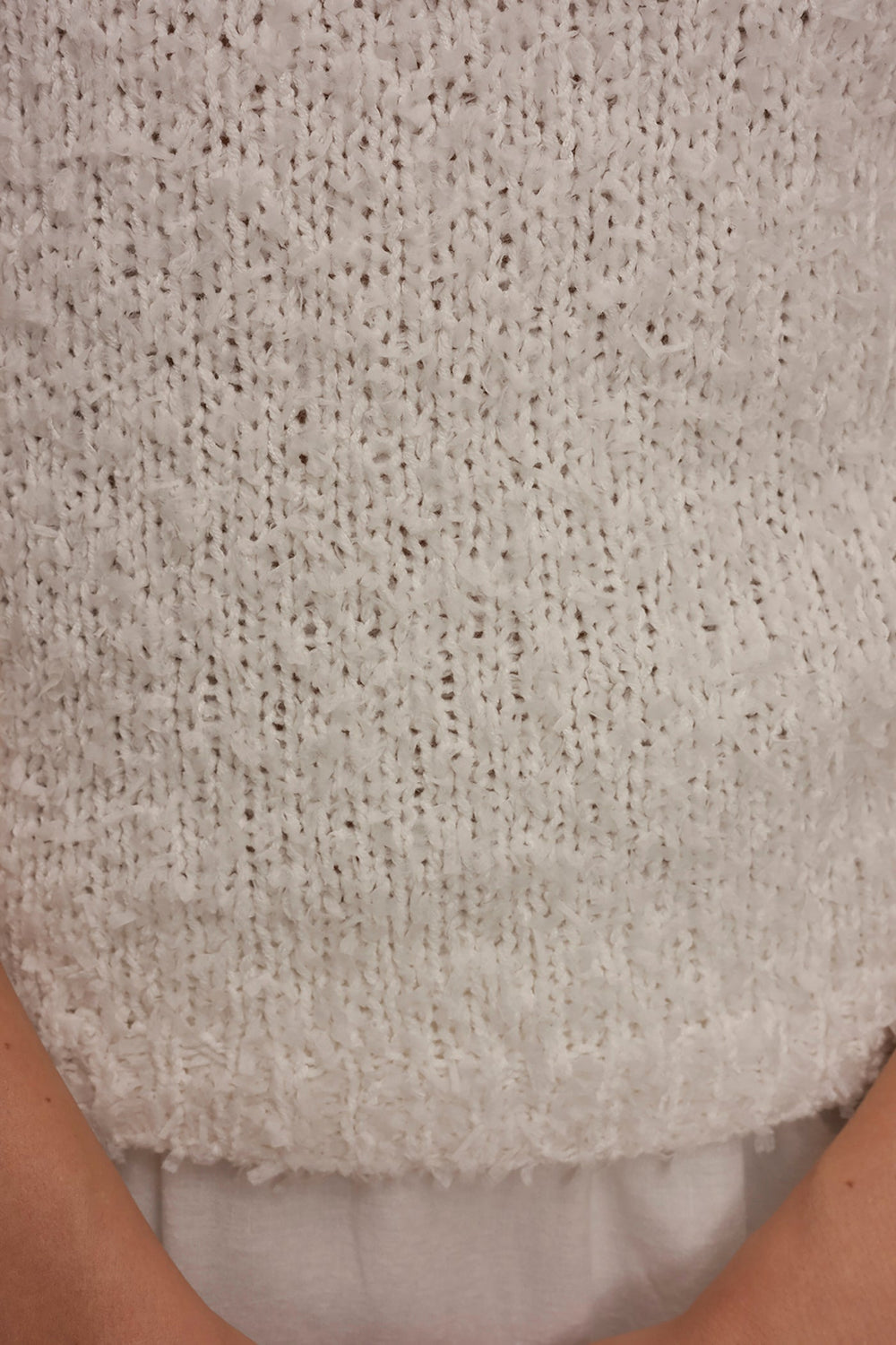 Donna Karan | SLEEVELESS HALTER SWEATER TANK