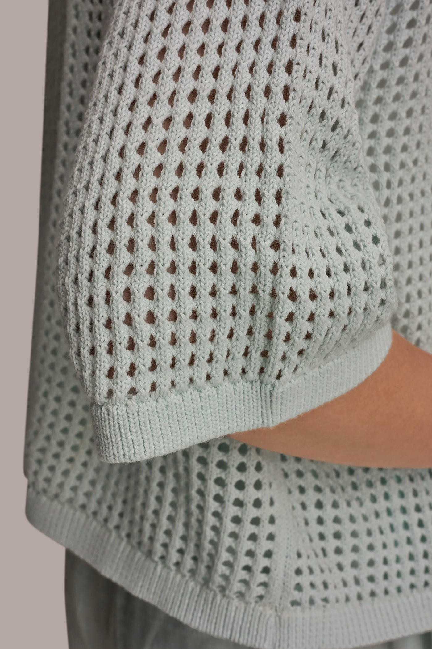 Donna Karan | OPEN STITCH CARDIGAN