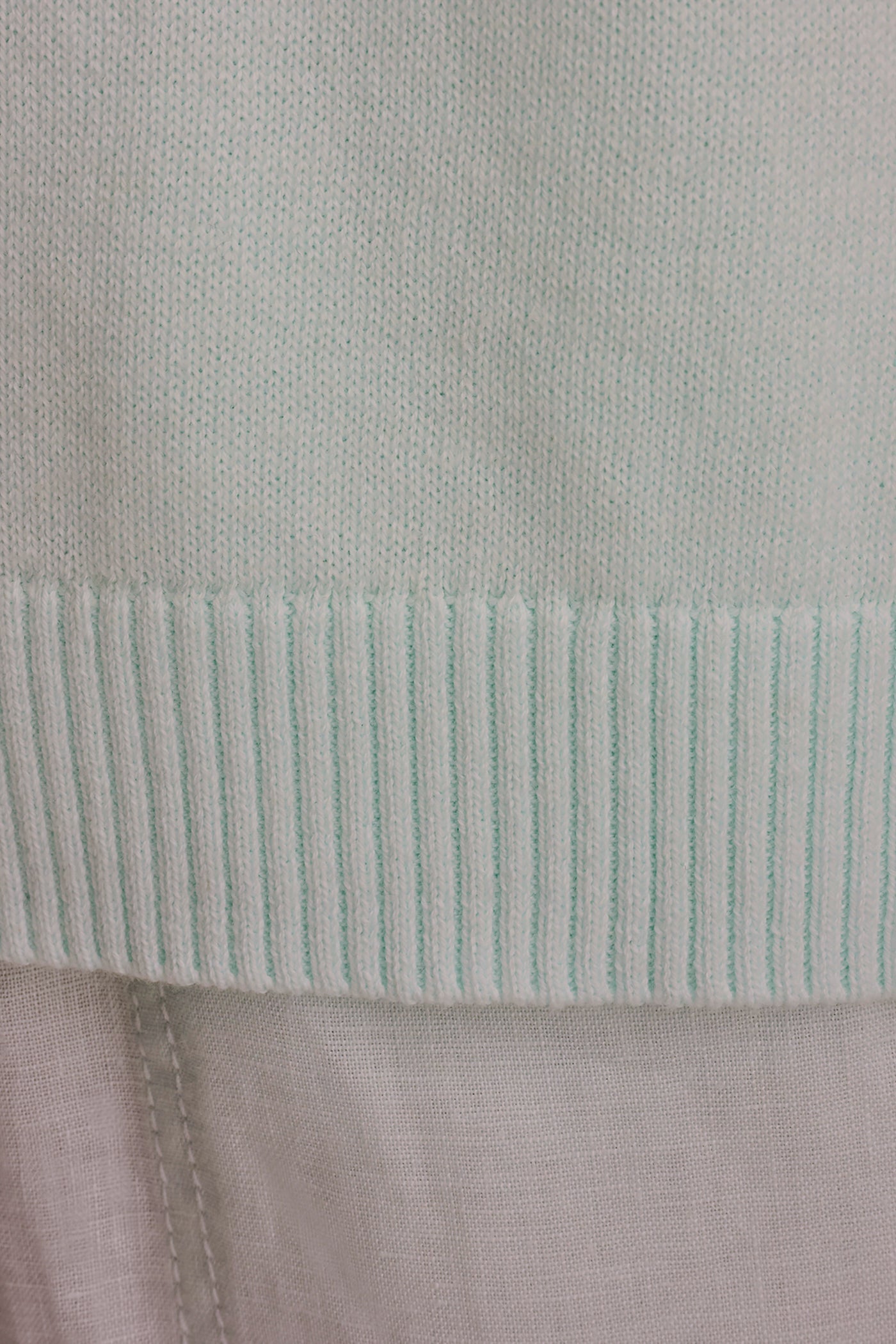 Donna Karan | COTTON AND CASHMERE POLO SWEATER