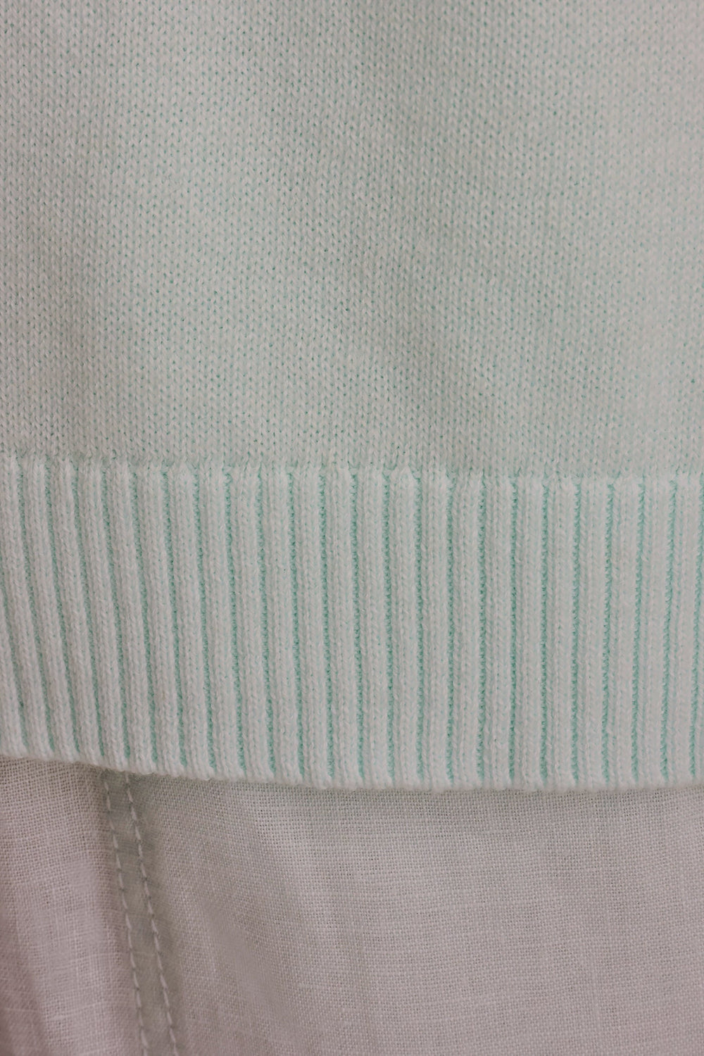 Donna Karan | COTTON AND CASHMERE POLO SWEATER