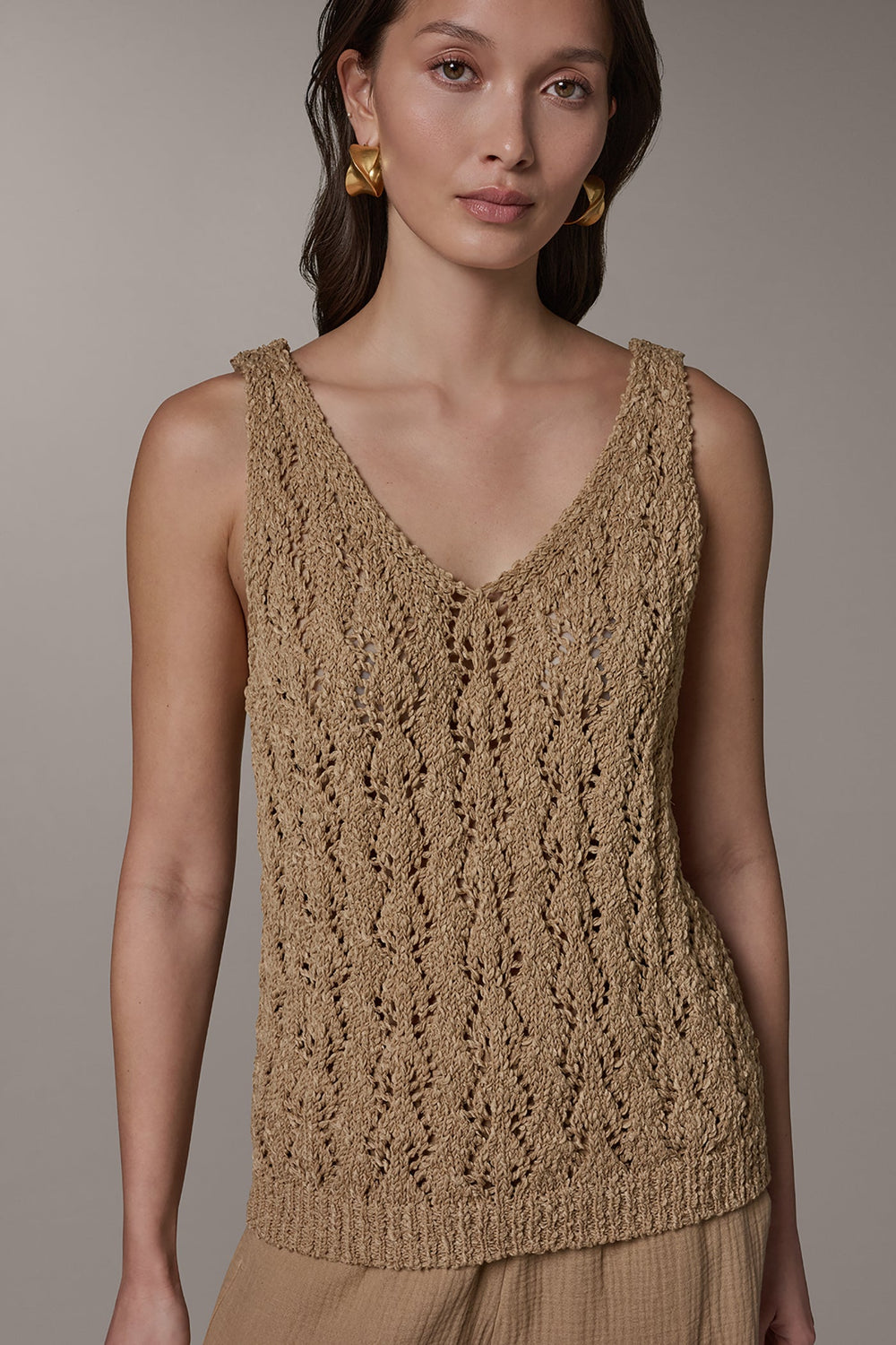 Donna Karan | SLEEVELESS SWEATER TANK