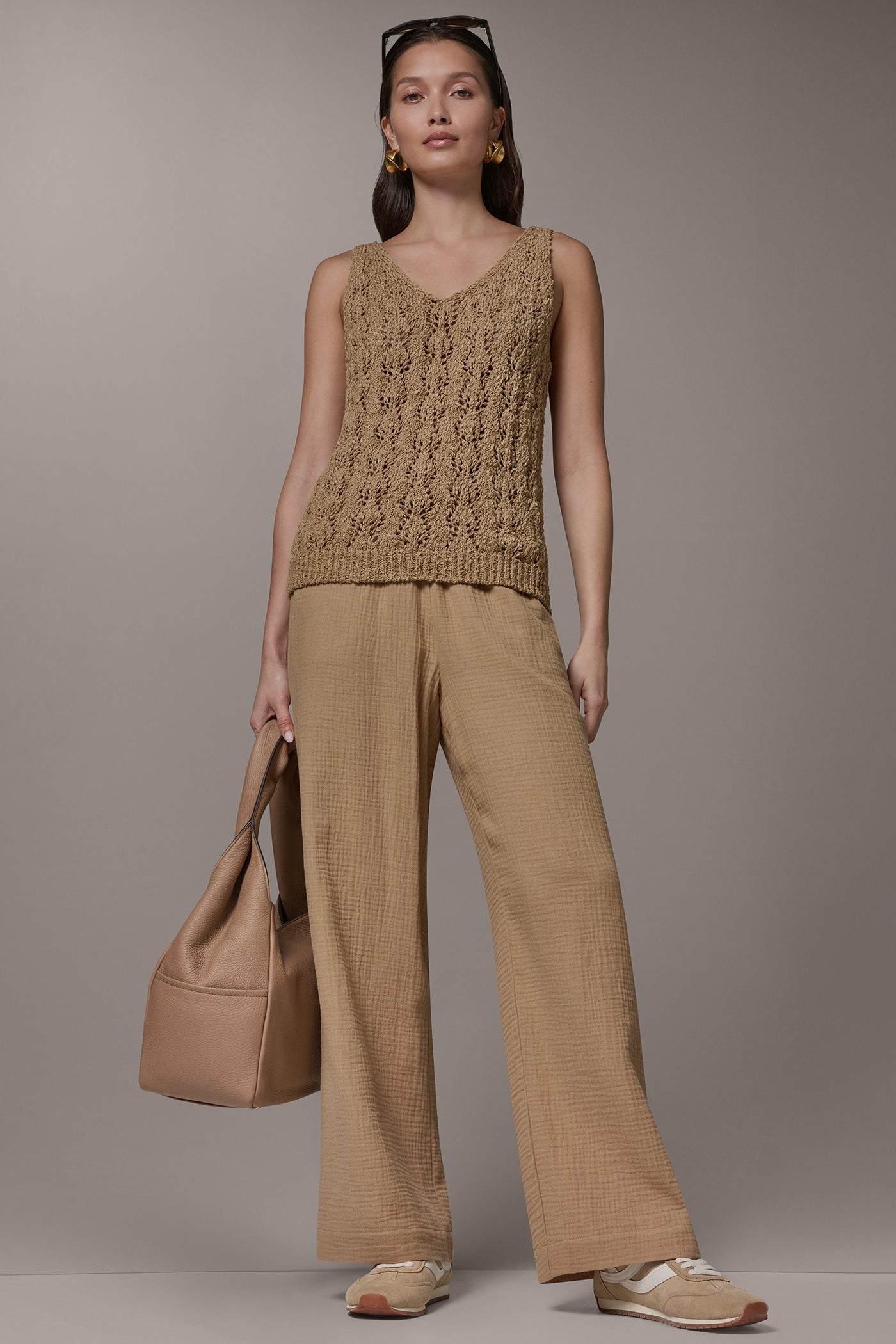 Donna Karan | SLEEVELESS SWEATER TANK
