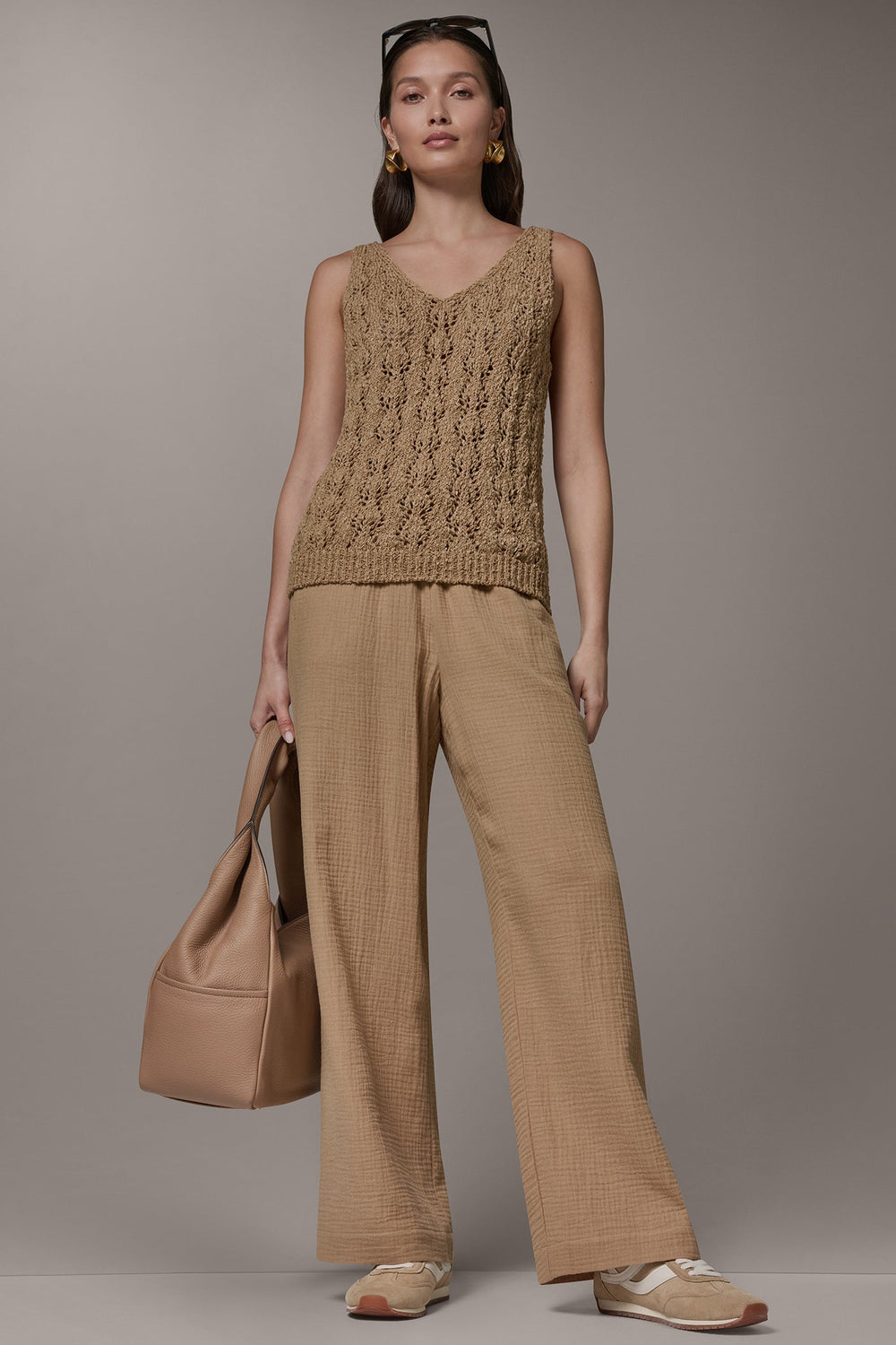 Donna Karan | SLEEVELESS SWEATER TANK