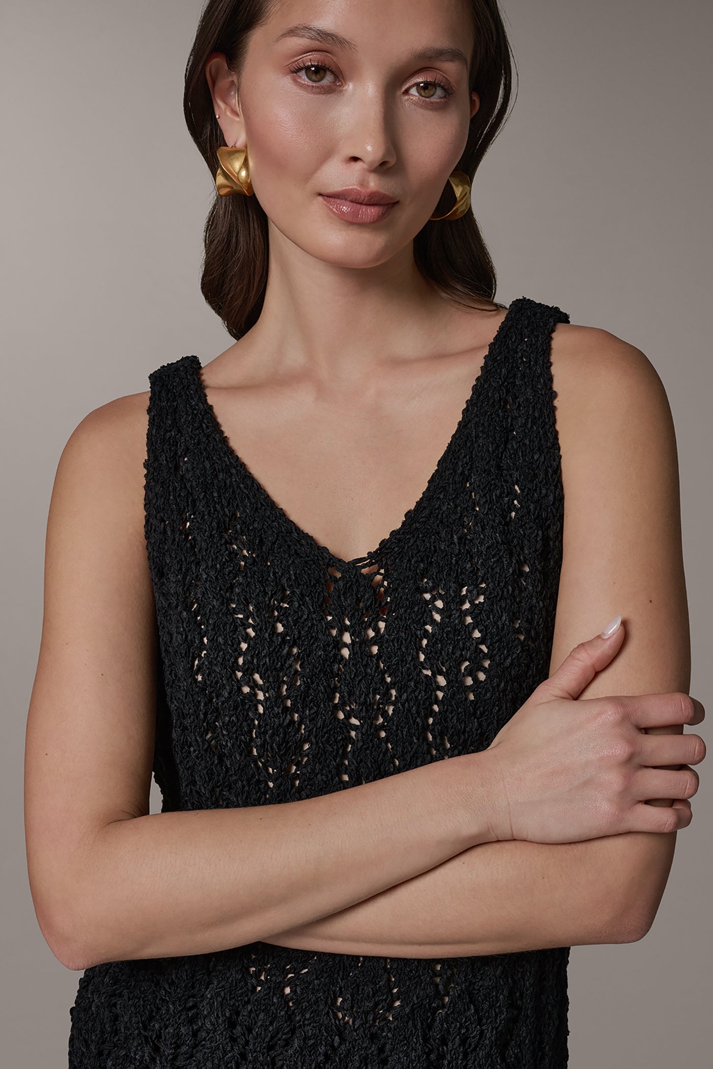 Donna Karan | SLEEVELESS SWEATER TANK