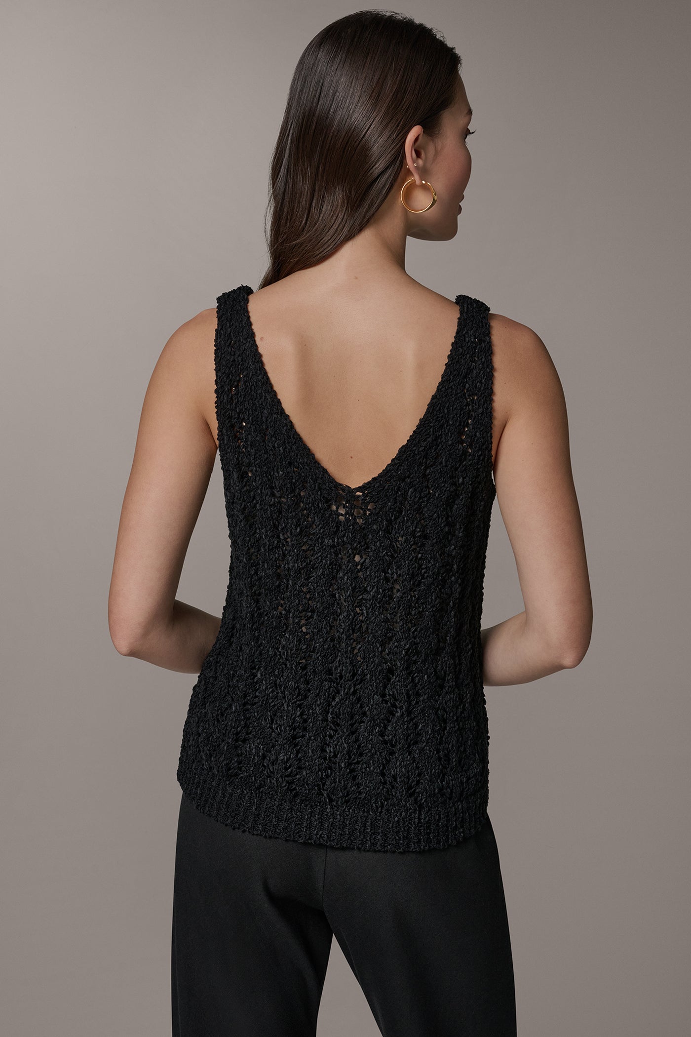 Donna Karan | SLEEVELESS SWEATER TANK