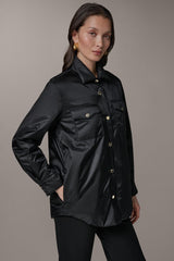 Donna Karan | LONG SLEEVE SHIRT JACKET