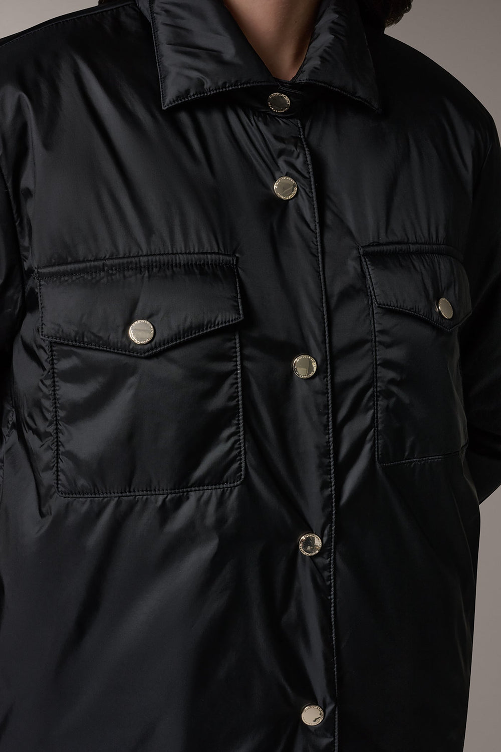 Donna Karan | LONG SLEEVE SHIRT JACKET