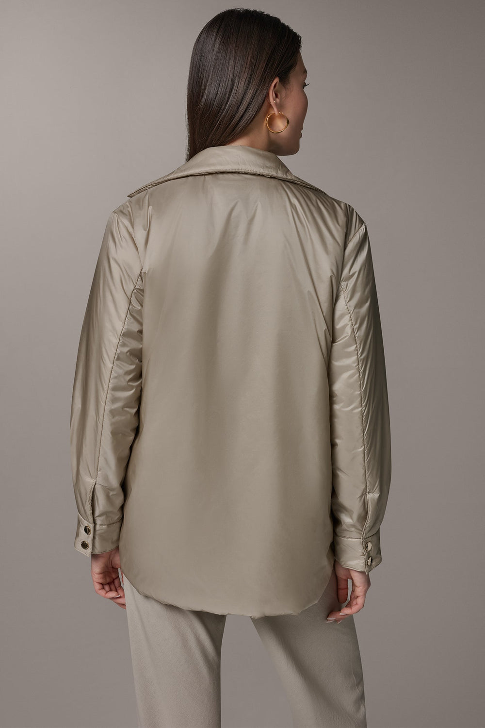 Donna Karan | LONG SLEEVE SHIRT JACKET