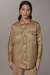 Donna Karan | LONG SLEEVE SHIRT JACKET