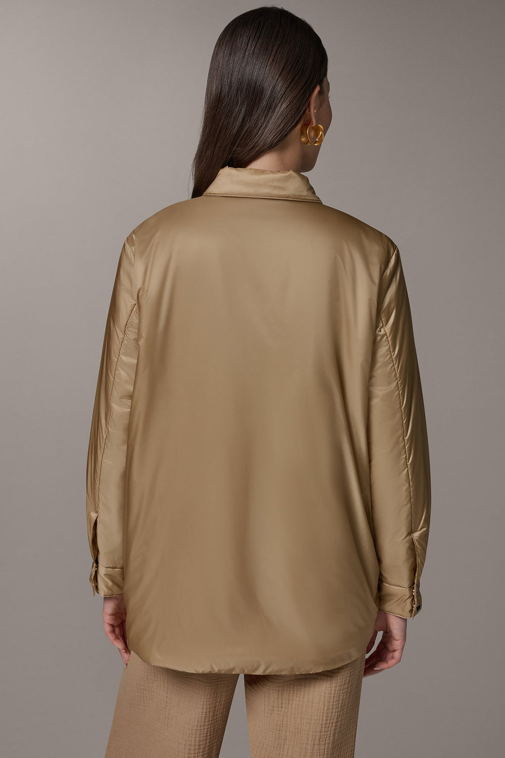 Donna Karan | LONG SLEEVE SHIRT JACKET