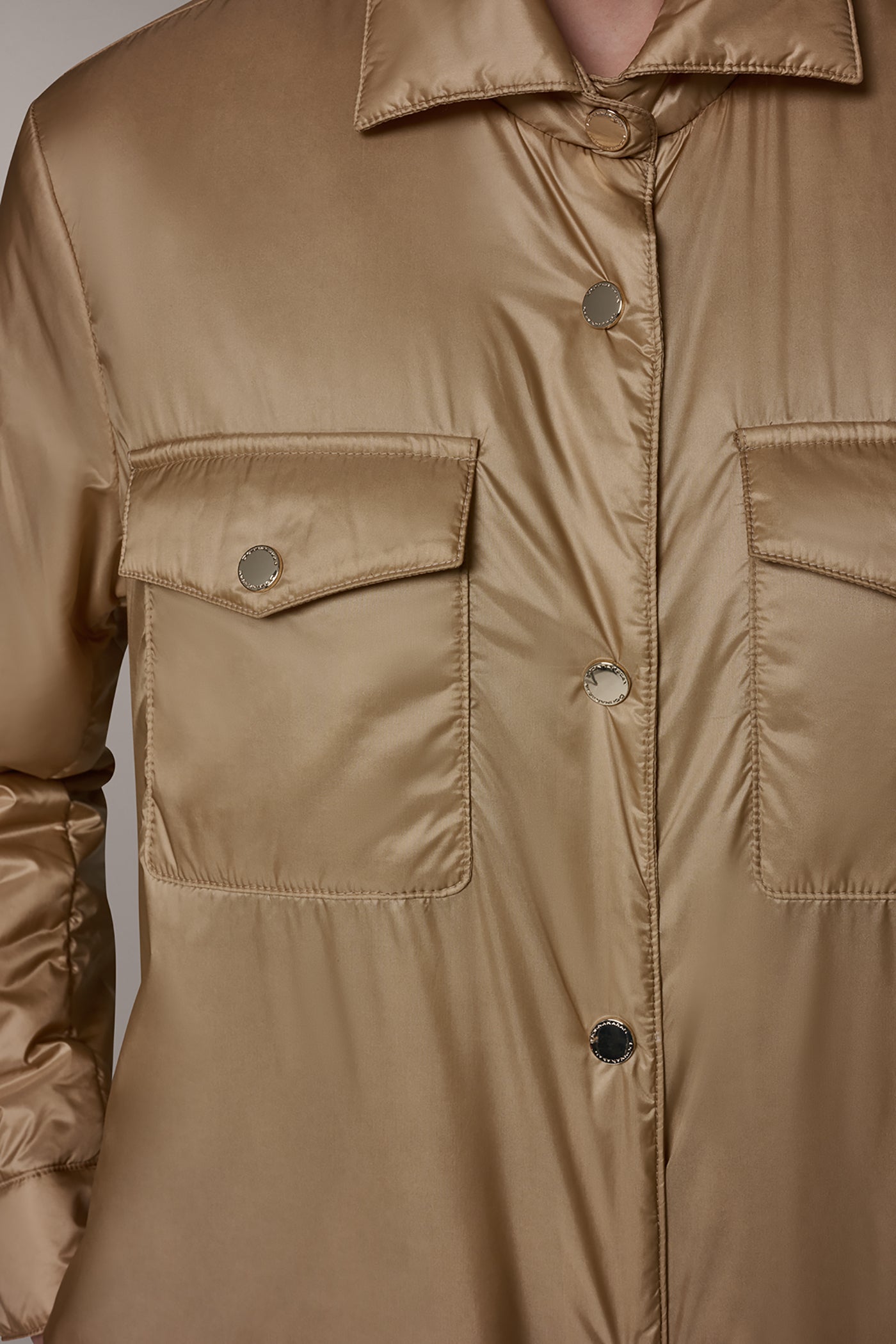 Donna Karan | LONG SLEEVE SHIRT JACKET