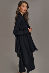 Donna Karan | CASHMERE LONG SLEEVE CARDIGAN