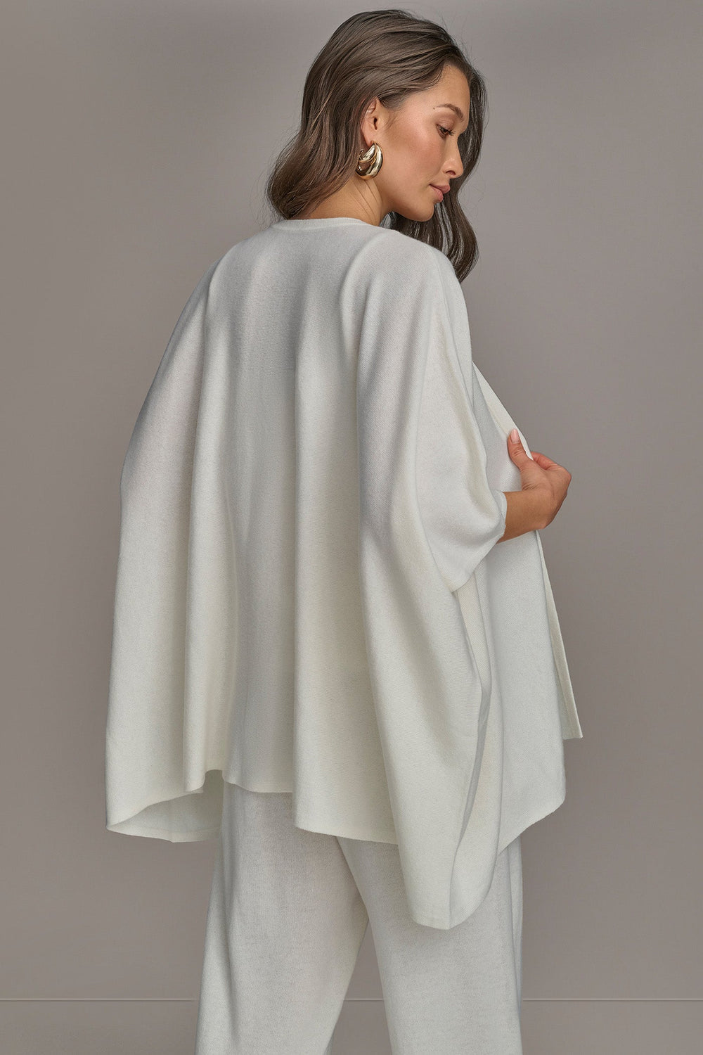 Donna Karan | CASHMERE SHORT SLEEVE CARDIGAN
