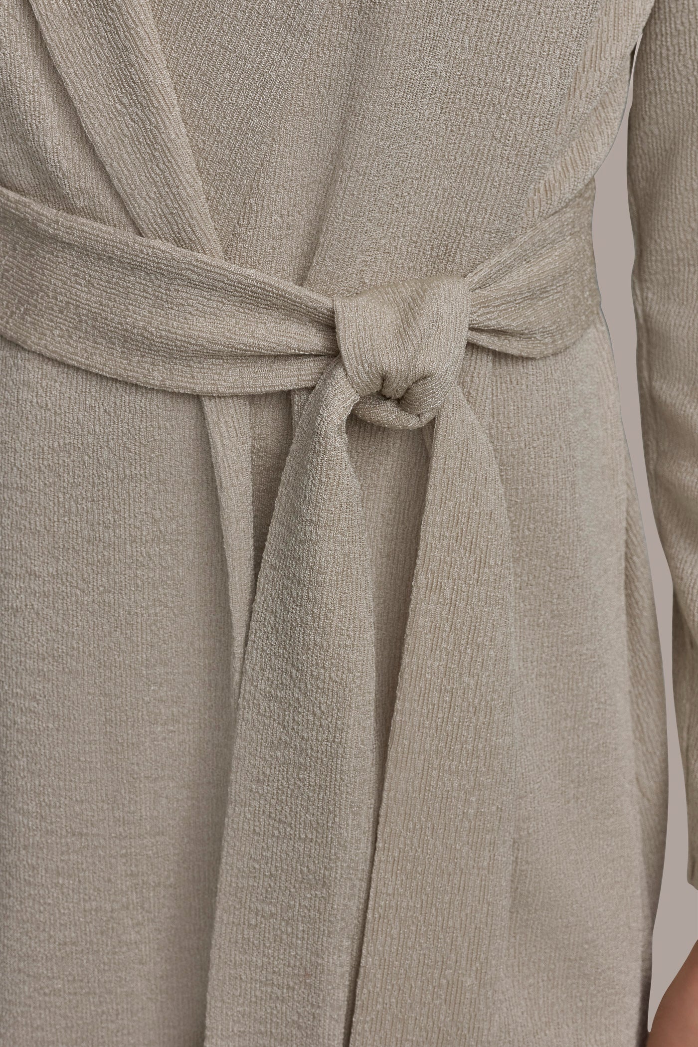 Donna Karan | BELTED KNIT JACKET