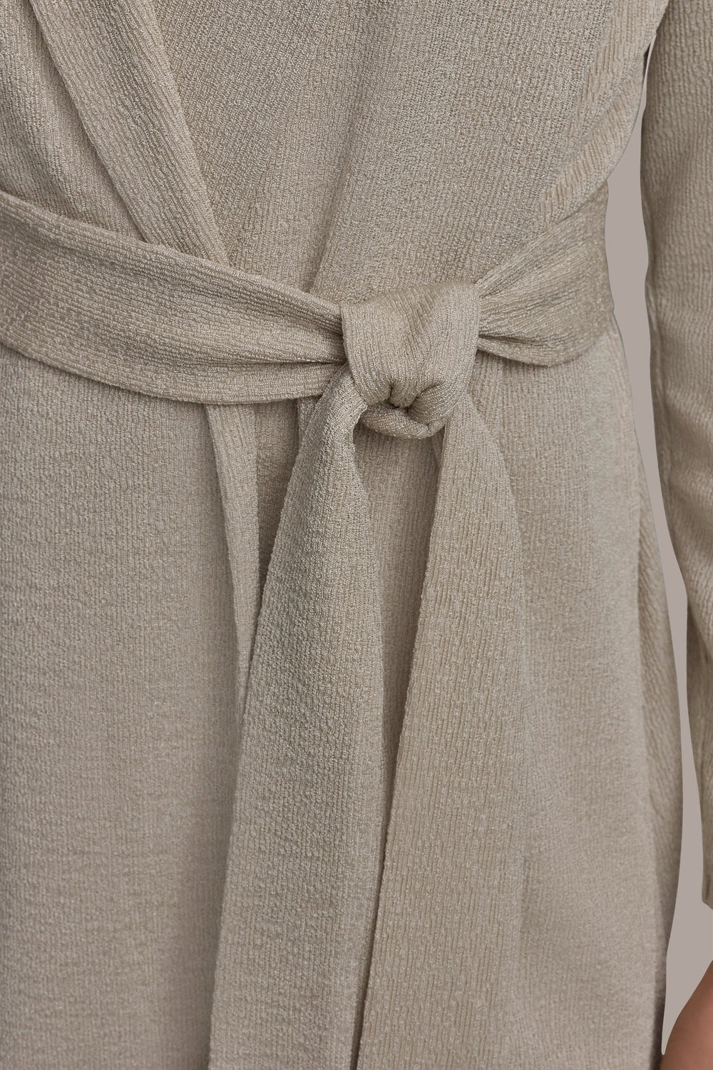 Donna Karan | BELTED KNIT JACKET
