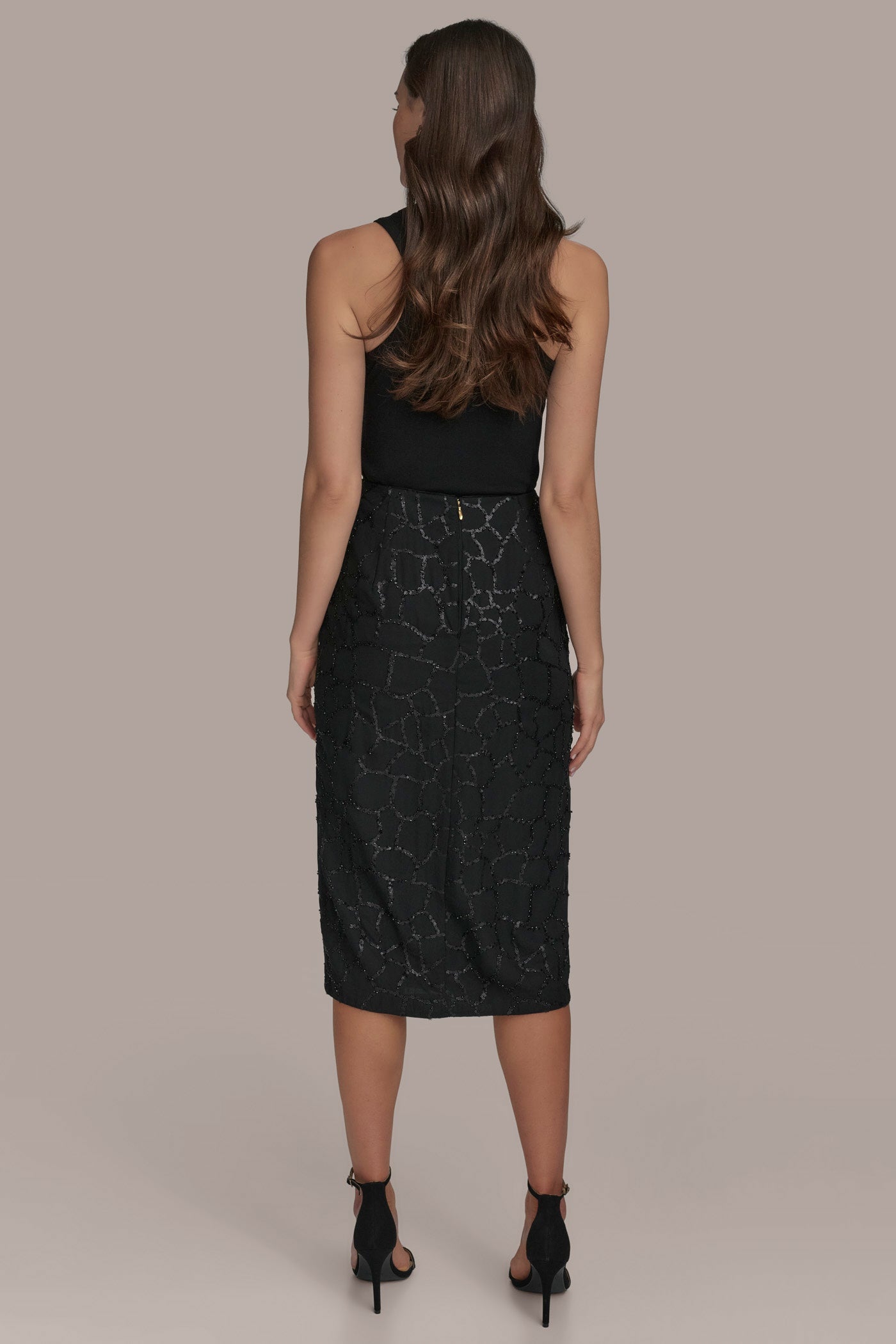 Donna Karan | FAUX WRAP SKIRT