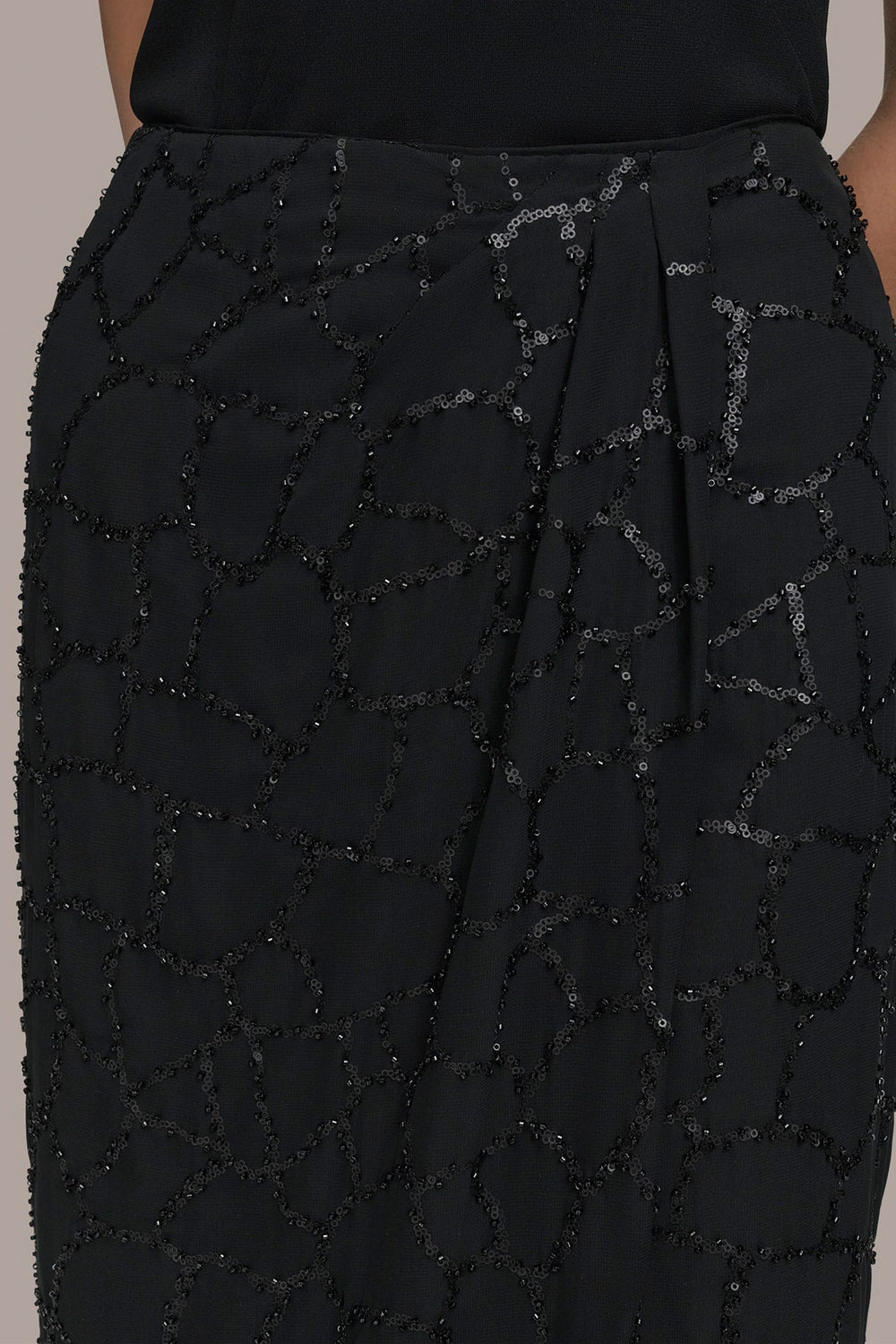Donna Karan | FAUX WRAP SKIRT