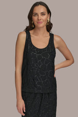 Donna Karan | SHELL WITH SEQUIN DETAIL
