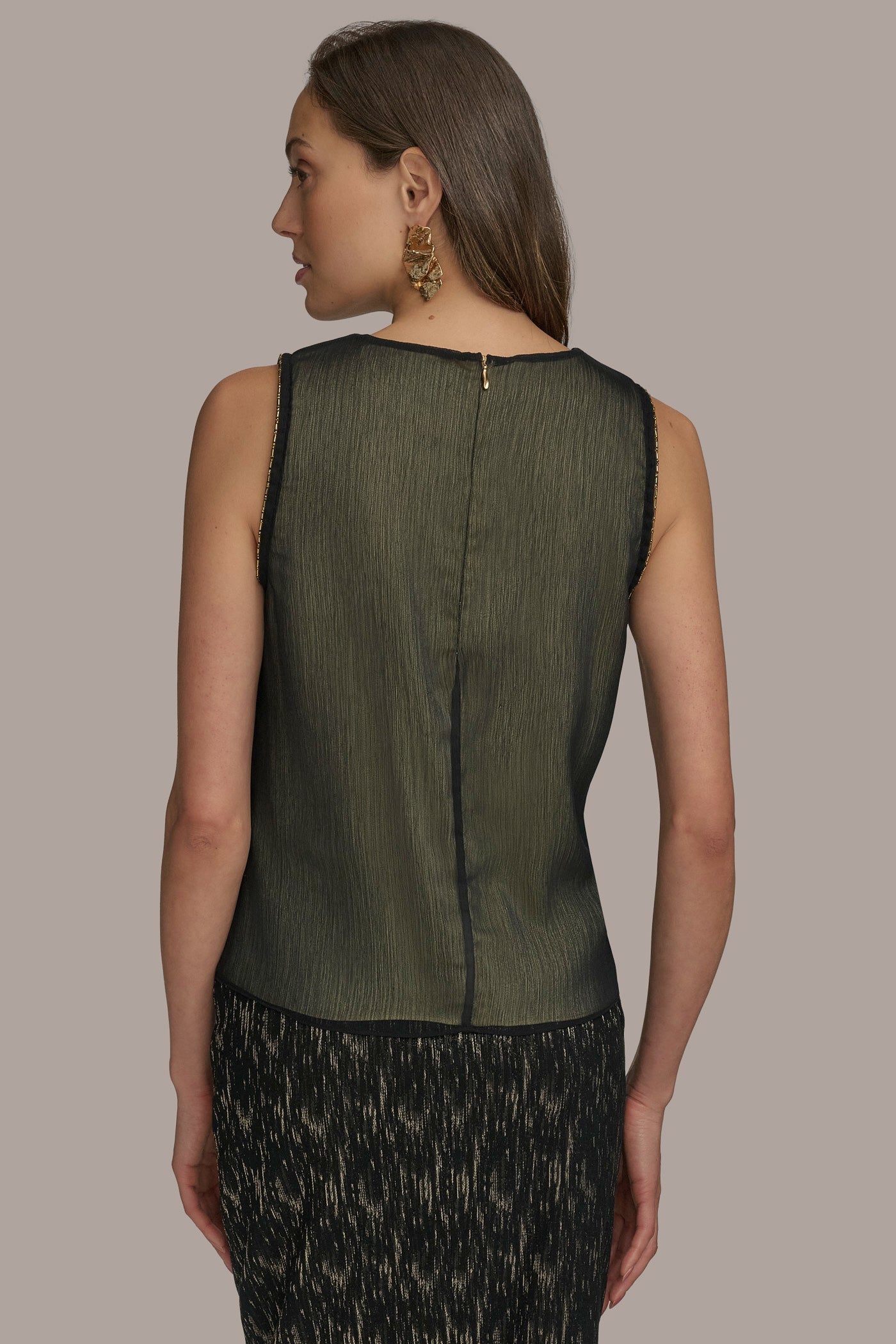 Donna Karan | TWO LAYER TOP