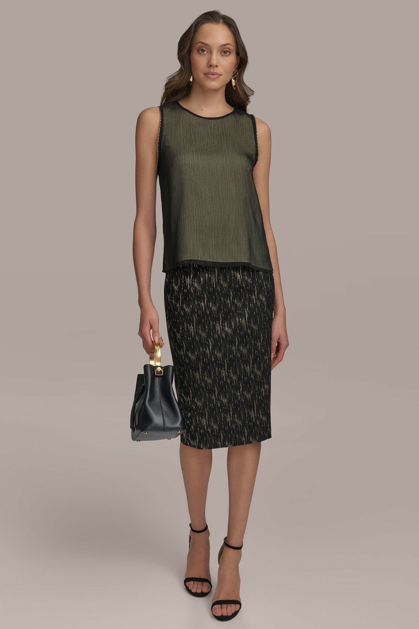 Donna Karan | TWO LAYER TOP