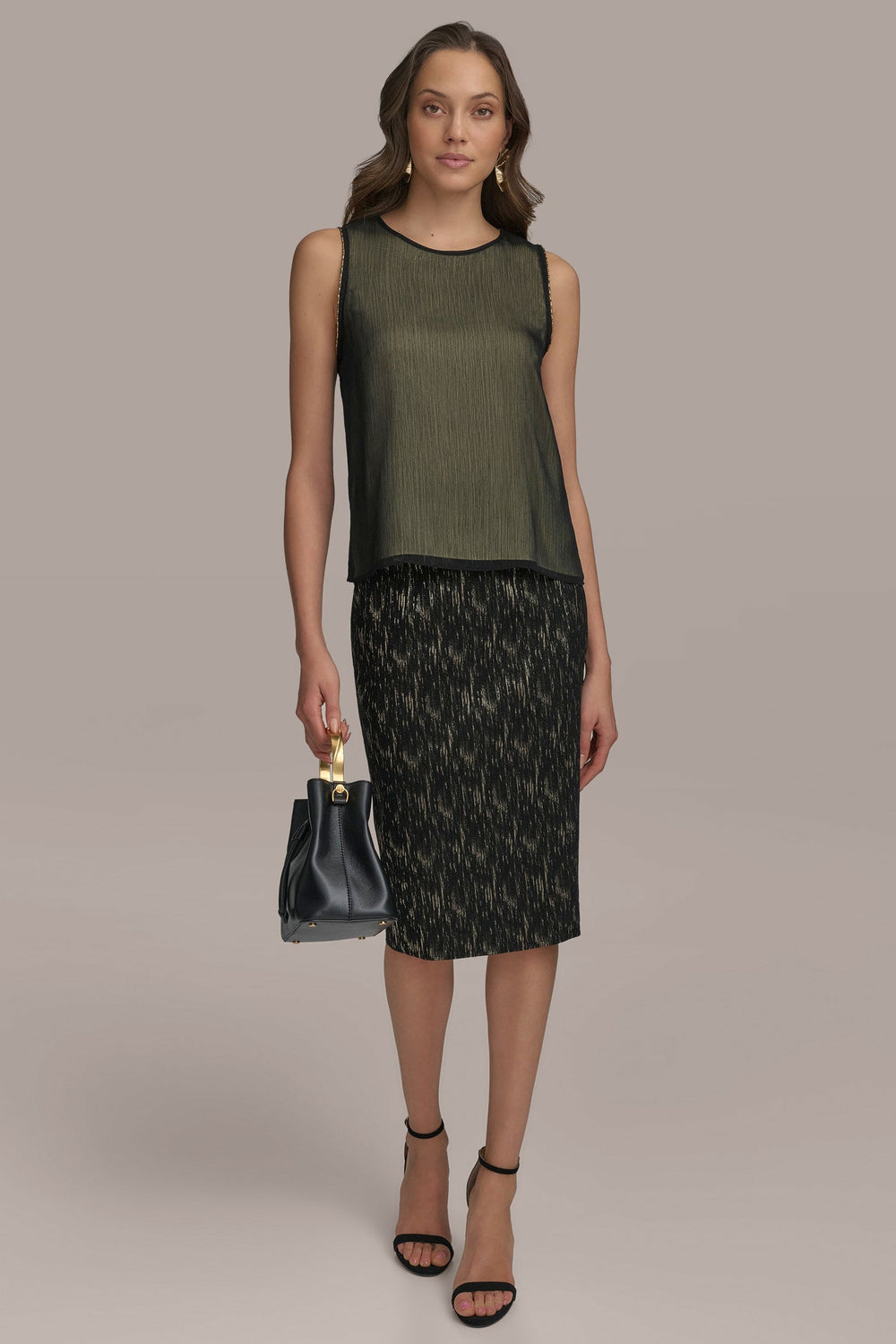 Donna Karan | TWO LAYER TOP