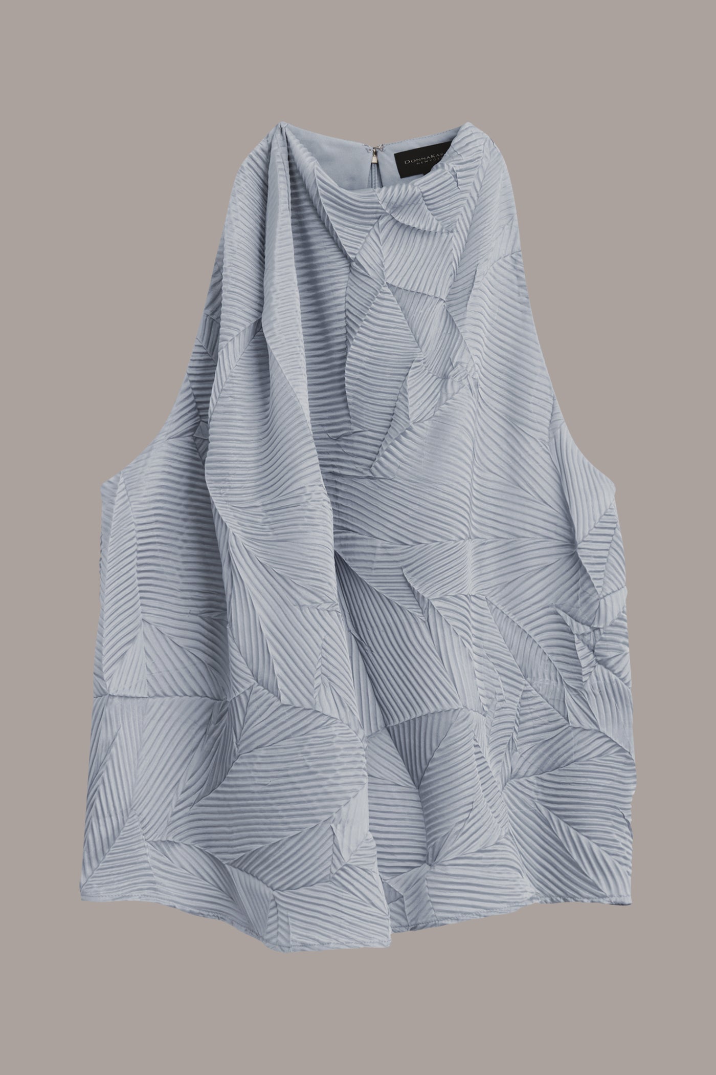 Donna Karan | TEXTURED TOP WITH ANGLED HEM