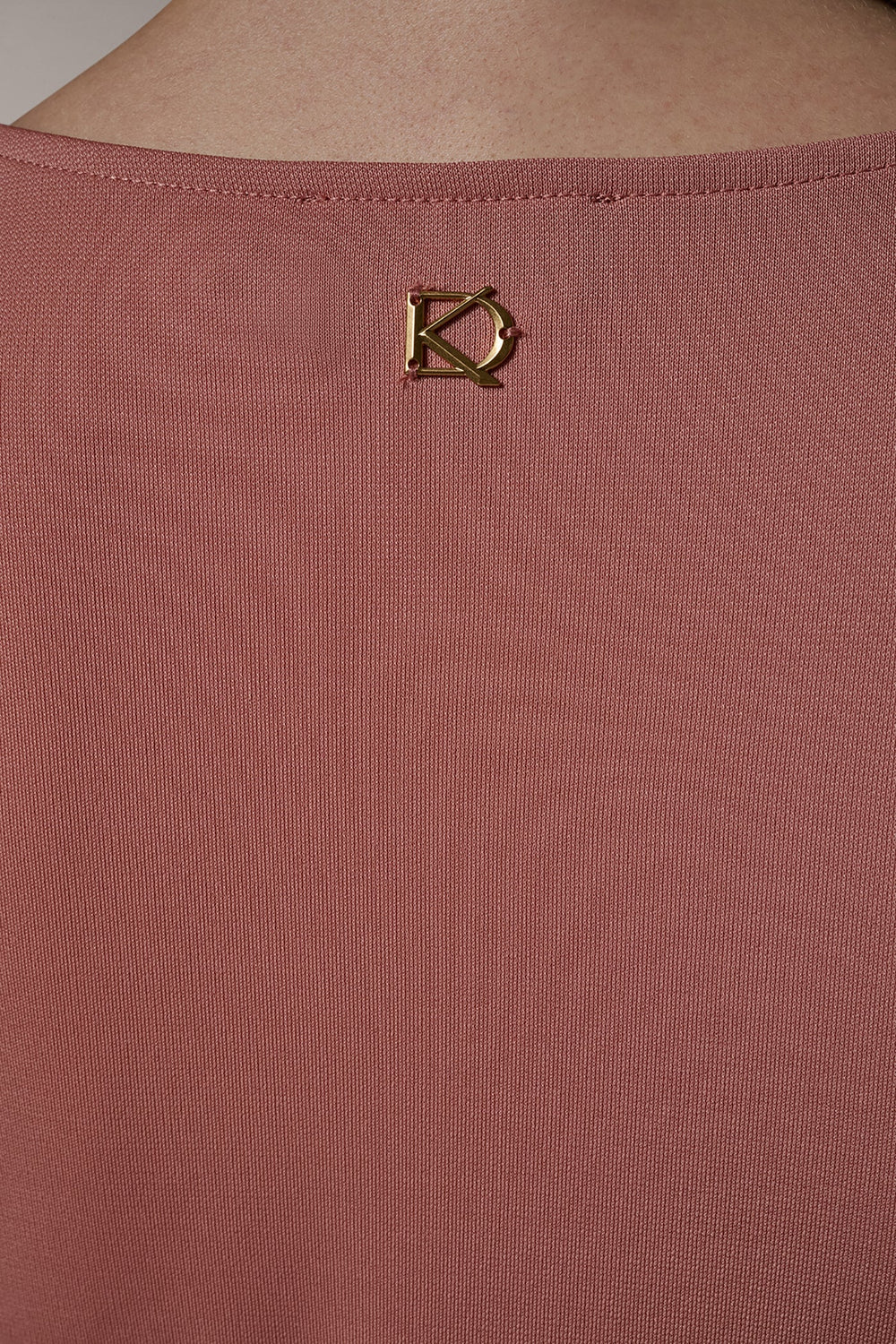Donna Karan | ASYMMETRIC KNIT TOP